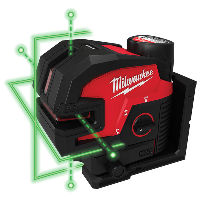 Niveau Laser 4 Points M12 Milwaukee