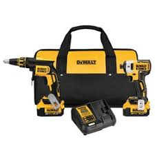 Ensemble d'outils pour cloison sèche sans brosse Dewalt 20V