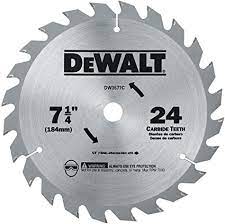 Lame en métal 7 1/4 " Dewalt